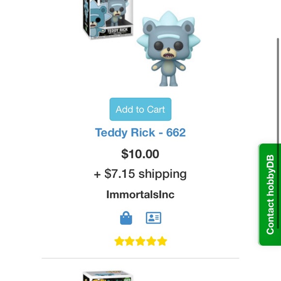 Teddy Rick funko pop - Picture 3 of 4